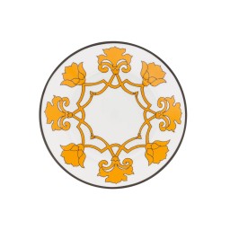 Pinto, Jaipur, Dessert plate, yellow