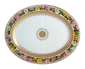 Bernardaud, Botanique, Oval platter, medium