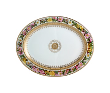 Bernardaud, Botanique, Oval platter, small