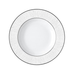 Bernardaud, Dune platine, Rim soup plate