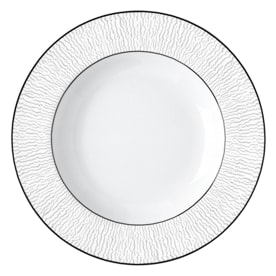 Bernardaud, Dune platine, Rim soup plate