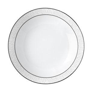 Bernardaud, Dune platine, Coupe soup plate
