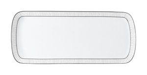 Bernardaud, Dune platine, Rectangular cake platter