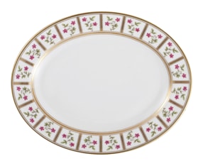 Bernardaud, Roseraie, Oval platter, medium