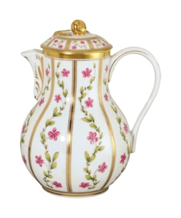 Bernardaud, Roseraie, Coffee pot