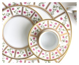 Bernardaud, Roseraie, Bread and butter plate