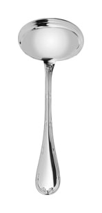 Christofle, Rubans, silver plated, Gravy ladle