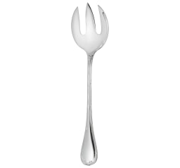 Christofle, Rubans, silver plated, Salad serving fork