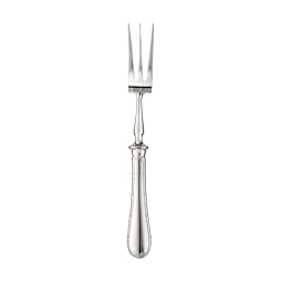 Christofle, Rubans, silver plated, Carving fork