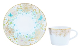 Bernardaud, Féerie, Coffee cup and saucer gift set