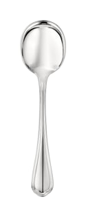 Christofle, Spatours, silver plated, Cream soup spoon