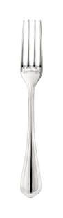 Christofle, Spatours, silver plated, Dessert fork