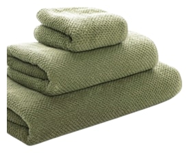 Graccioza, Bee Waffle towels, Hand towel large, jade