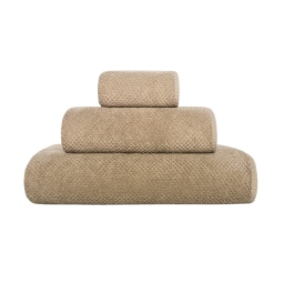 Graccioza, Bee Waffle towels, Euro guest towel, stone