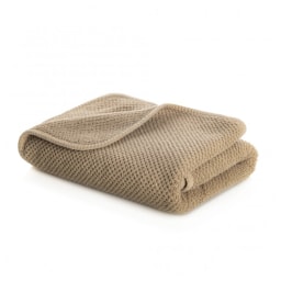 Graccioza, Bee Waffle towels, Euro guest towel, stone