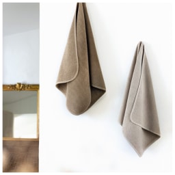 Graccioza, Bee Waffle towels, Hand towel large, stone