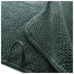 Graccioza, Bee Waffle towels, Euro guest towel, moss