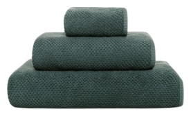 Graccioza, Bee Waffle towels, Hand towel large, moss