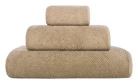 Graccioza, Bee Waffle towels, Euro hand towel, stone