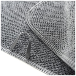 Graccioza, Bee Waffle towels, Hand towel large, steel