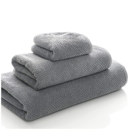 Graccioza, Bee Waffle towels, Hand towel large, steel