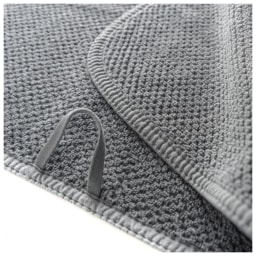 Graccioza, Bee Waffle towels, Bath sheet large, steel