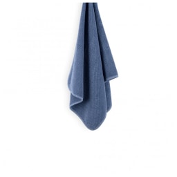 Graccioza, Bee Waffle towels, Euro hand towel, cobalt