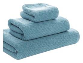 Graccioza, Bee Waffle towels, Euro hand towel, petrol