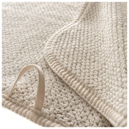 Graccioza, Bee Waffle towels, Bath sheet large, fog