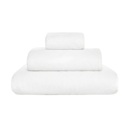Graccioza, Bee Waffle towels, Euro hand towel, white