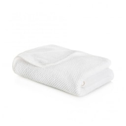 Graccioza, Bee Waffle towels, Euro hand towel, white