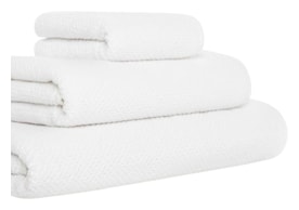 Graccioza, Bee Waffle towels, Bath sheet large, white