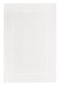 Graccioza, Egoist bath rugs and mats, Bath mat, white