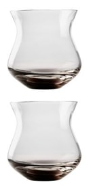 Hering Berlin, Amp, Water glasses set of 2, smoky brown