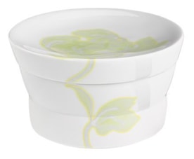 Hering Berlin, Palmhouse x sage, Sugar bowl with lid