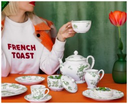 Bernardaud, ALBERTINE, Set of 2 breakfast cup and saucer