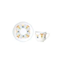 Bernardaud, Trianon, Espresso cup and saucer