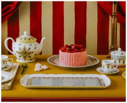 Bernardaud, Trianon, Espresso cup and saucer set of 2