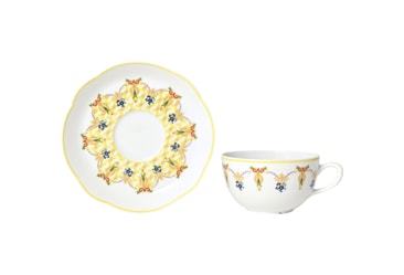 Bernardaud, Trianon, Tea cup and saucer