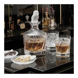 Lalique, Owl, Whisky tumbler