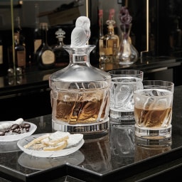 Lalique, Owl, Whisky tumbler