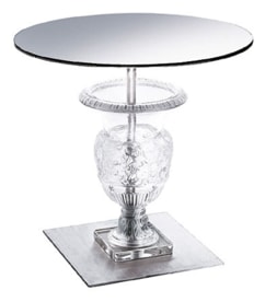 Lalique, Versailles, Pedestal table