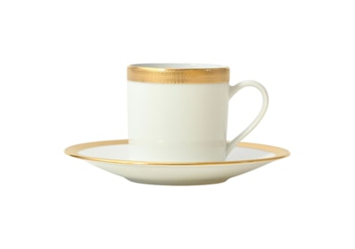 Haviland, Opéra gold, Coffee cup and saucer