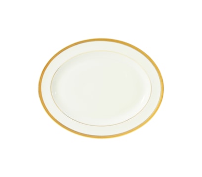 Haviland, Opéra gold, Oval dish