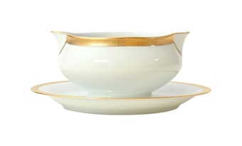Haviland, Opéra gold, Sauce boat
