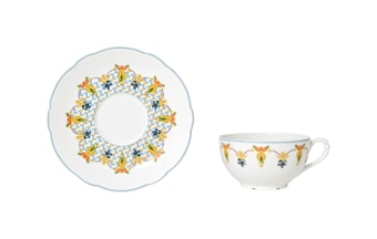 Bernardaud, Trianon, Breakfast cup and saucer