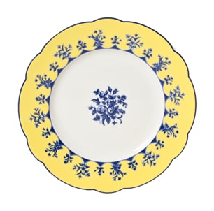 Bernardaud, Chateaubriand couleur, Salad plate, yellow