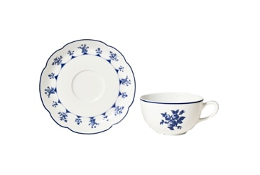 Bernardaud, Chateaubriand couleur, Tea cup and saucer