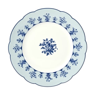 Bernardaud, Chateaubriand couleur, Salad plate, pale blue