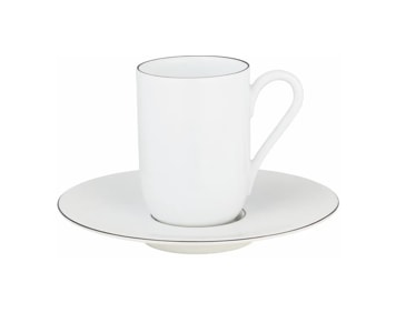 Raynaud, Monceau Platinum, Espresso saucer